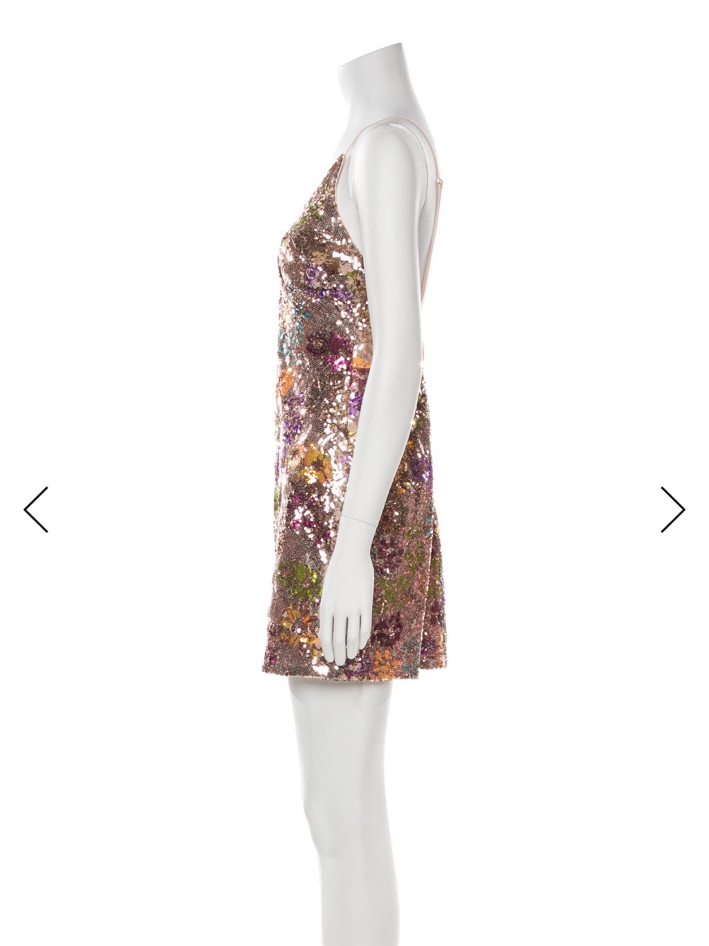 Ramy Brook Sequin Mini Dress W/ Tags Size: M Us6 — image 2 of 5